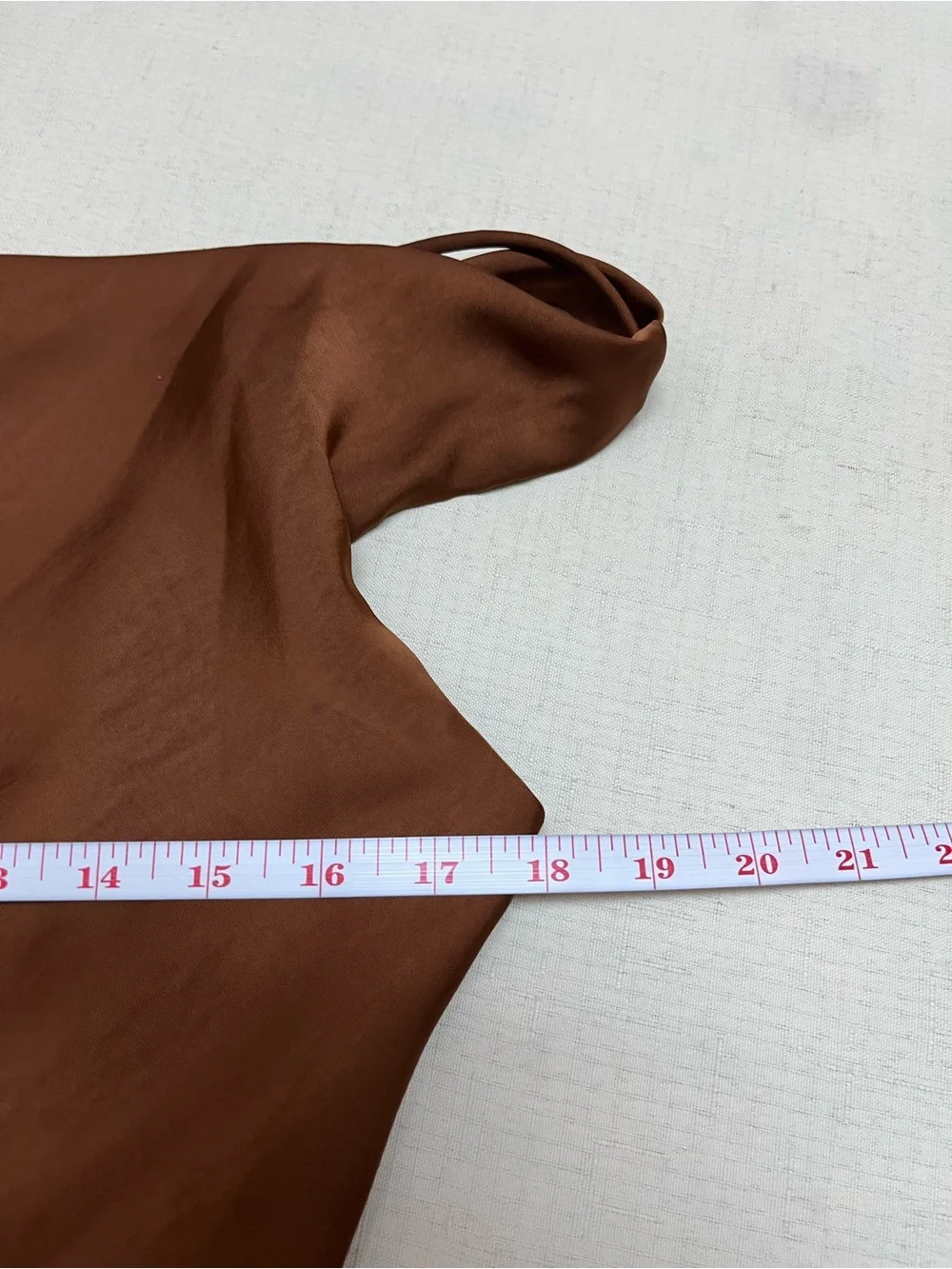 NWT Lizard Thicket M bronzed brown satin & mesh maxi dress